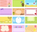 A Cute Collection of Vector Label / Card