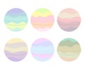 Cute colorful bath bombs Royalty Free Stock Photo