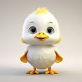 Little Cute Duck: High-quality 3d Animation Model With Fantasy Style