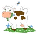 Cute cow Royalty Free Stock Photo