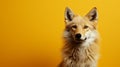 Extreme Minimalist Photography Of A Cute Coyote