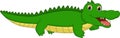 Cute crocodile cartoon