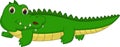 Cute crocodile cartoon