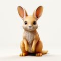 Cute 3d Cartoon Bunny Rabbit Vector For Website Design Royalty Free Stock Photo