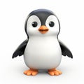 Cute 3d Render Penguin Cartoon Vector - Creative Commons Attribution