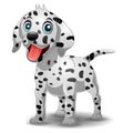 Cute Dalmatian Dog Royalty Free Stock Photo