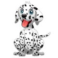 Cute Dalmatian Dog Royalty Free Stock Photo