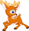 Cute deer cartoon