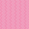 Cute delicate geometric zigzag seamless pattern Small white polka dots isolated on a light pink background Royalty Free Stock Photo