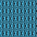 Cute different vector seamless pattern. Blue color background. Royalty Free Stock Photo