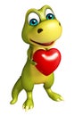 Cute Dinosaur cartoon character