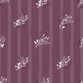 Cute ditsy floral seamless pattern, hand drawn lovely flowers, great for textiles, wrapping, banners, wallpapers - vector surface