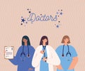 cute doctors card