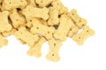 Cute Dog Biscuits Shaped into a Bone Royalty Free Stock Photo