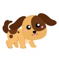 Cute Dog Animal Illustration Vector Clipart