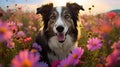 cute dog flower Royalty Free Stock Photo