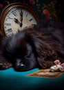 cute dog sleeping, AI Generated Royalty Free Stock Photo