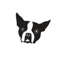 Cute doggy logo vector design