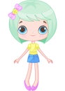 Cute Doll Royalty Free Stock Photo