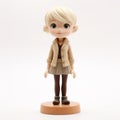 Cute Dolly Kei Style Figurine Of Tall Blonde Girl