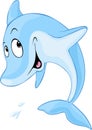 Cute dolphin cartoon Royalty Free Stock Photo