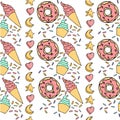 Cute food pattern