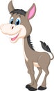 Cute donkey cartoon Royalty Free Stock Photo
