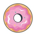 cute donut kawaii style