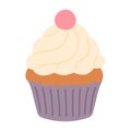 cute doodle cupcake