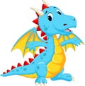 Cute dragon cartoon Royalty Free Stock Photo