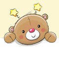 Cute Drawing Teddy bear Royalty Free Stock Photo