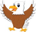 Cute eagle Royalty Free Stock Photo