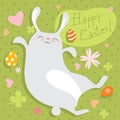 Cute easter bunny