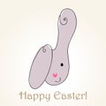 Cute Easter bunny Royalty Free Stock Photo