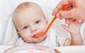 Cute eating baby boy Royalty Free Stock Photo