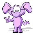 Cute elephant Royalty Free Stock Photo