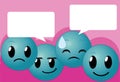 Cute emojis cartoons
