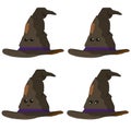 Cute and emotional halloween magic hat
