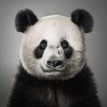 Cute endangered white wildlife animal panda nature fur black asia Royalty Free Stock Photo