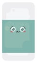 Cute eraser, illustration, vector Royalty Free Stock Photo