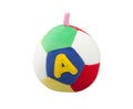 Cute fabric ball toy Royalty Free Stock Photo