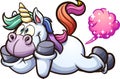 Cute cartoon unicorn