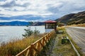 Cute Fence near the Viewpoint in the Torres Del Paine National Park, Chile