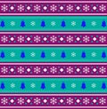 Festive background with christmas bells and snow flakes. Royalty Free Stock Photo