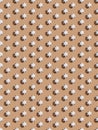 Cute festive seamless pattern pretty pastry