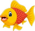 Cute fish cartoon Royalty Free Stock Photo