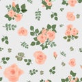 Floral pattern semless. Vector stock.