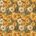 Cute floral pattern in the small flower. Ditsy print. Seamless texture. Elegant template for fashion prints. Printing