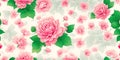 Cute floral pattern in the small flowers. Seamless vector texture. Elegant template for fashion prints, white background