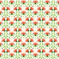 Cute floral pattern for textile design